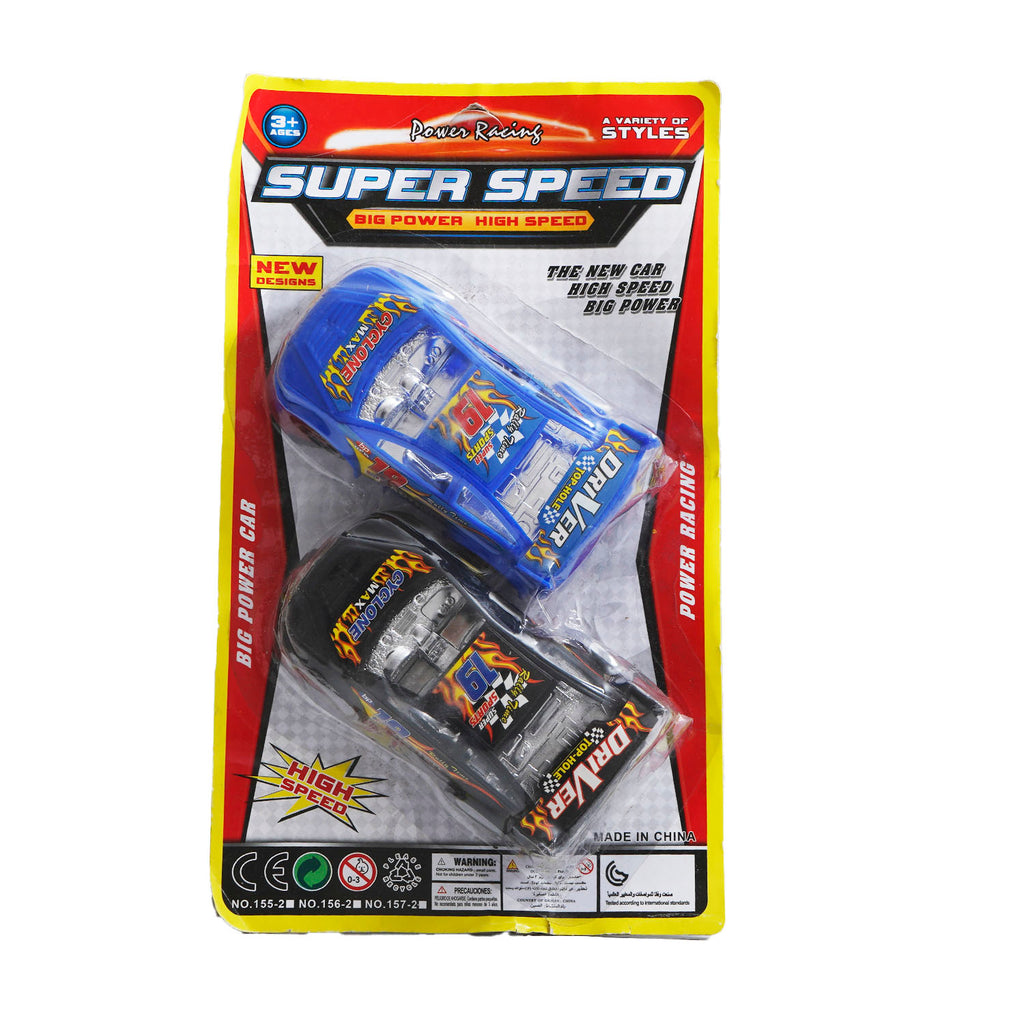 Super Speed 2 Carros, Paquete de 10 Piezas