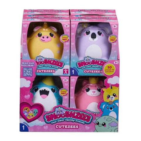 Smooshzees Figura Cutezees 3.5 Pulg. Surtido