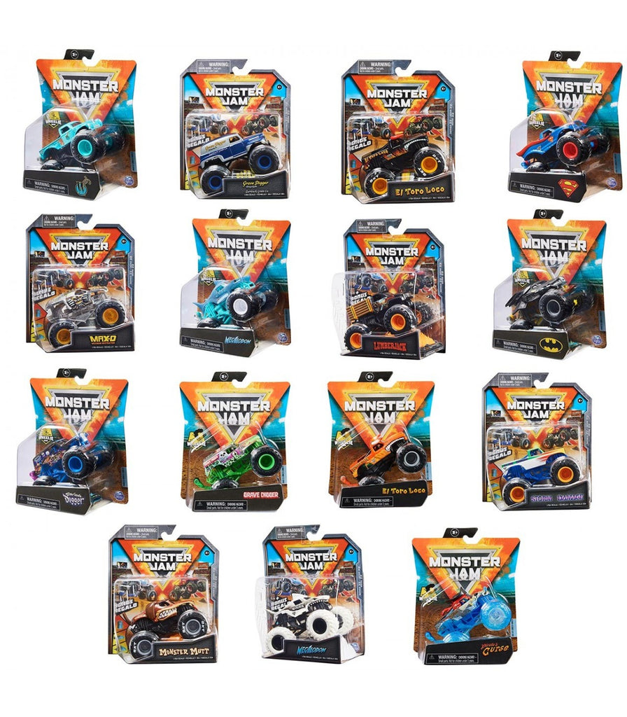 Monster Jam Vehículos Básicos Surtido 1:64