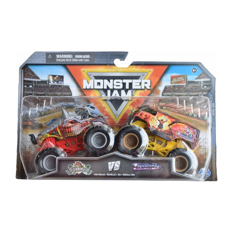 Set Monster Jam Camiones Vs