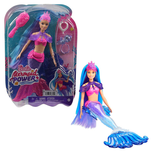 Barbie Mermaid Power Muñeca Sirena Malibu
