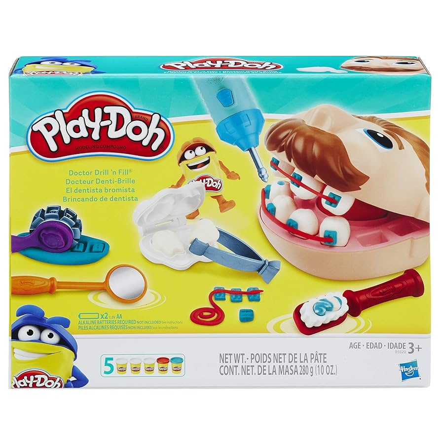Play-Doh Mini Dentista Bromista