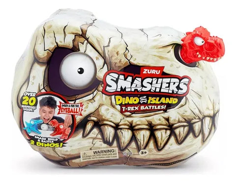 ZURU Smashers Dino Island Mini T-Rex Battles Playset